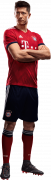 Robert Lewandowski football render