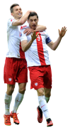 Robert Lewandowski & Pawel Olkowski football render