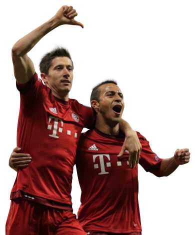 Robert Lewandowski & Thiago Alcantara