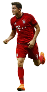 Robert Lewandowski football render