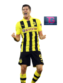 Robert Lewandowski football render