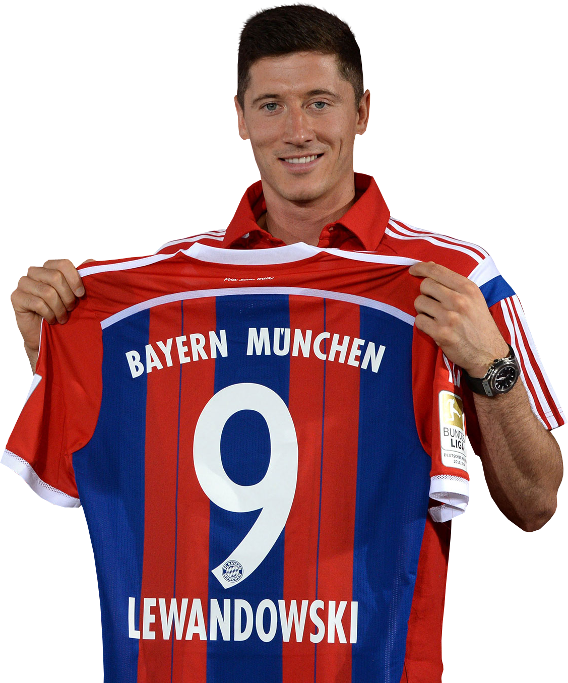 Robert Lewandowski football render - 5996 - FootyRenders