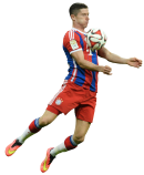 Robert Lewandowski football render