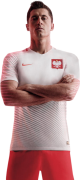 Robert Lewandowski football render