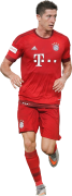 Robert Lewandowski football render