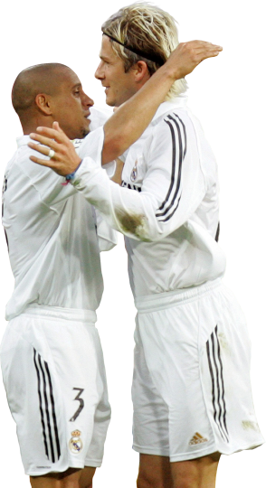 Roberto Carlos & David Beckham