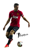 Robin Van Persie football render