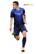 Robin van Persie football render