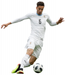 Rodrigo Bentancur football render