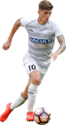 Rodrigo de Paul football render