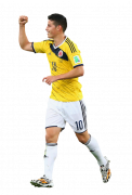 James Rodriguez football render