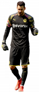 Roman Bürki football render