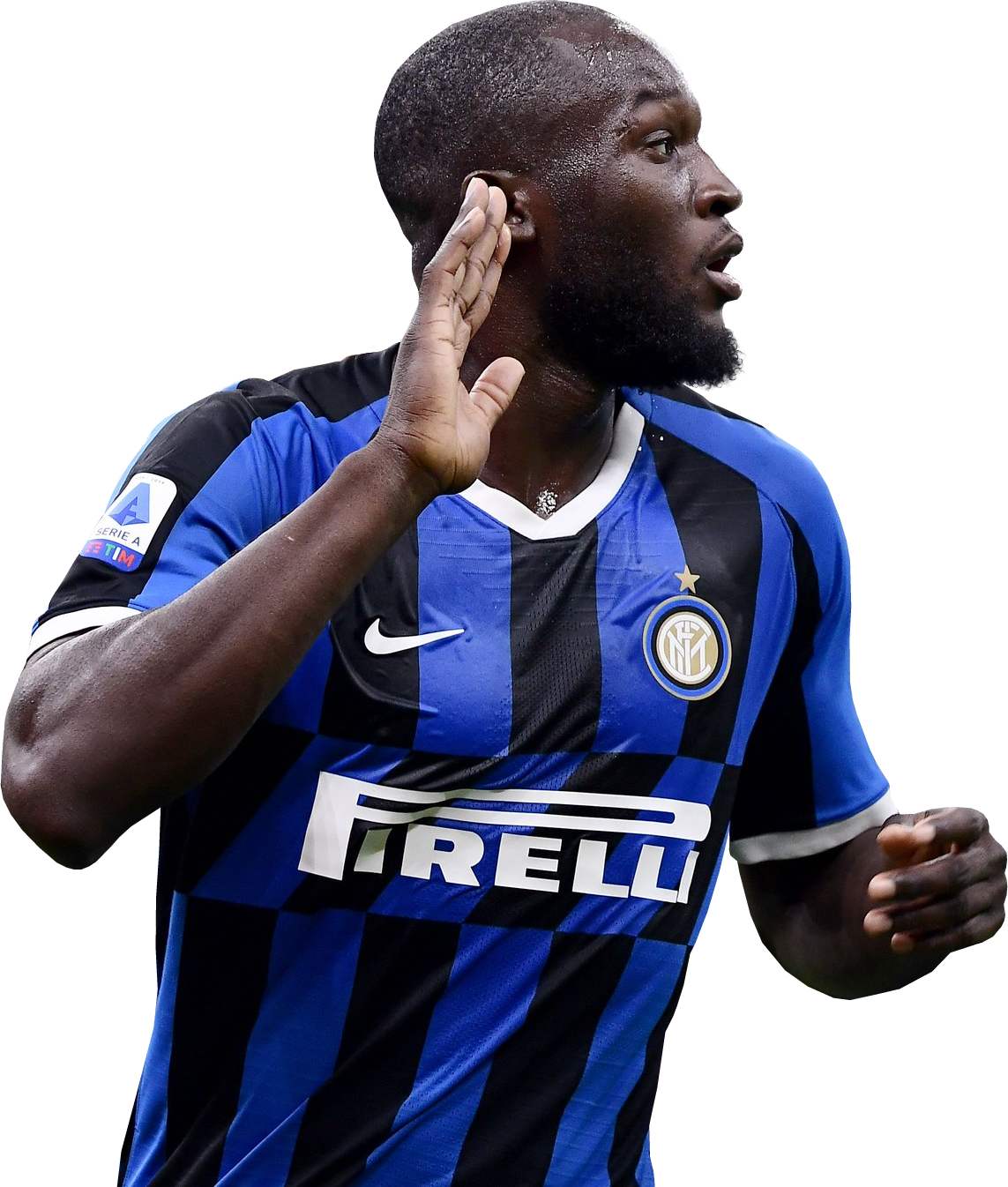 Romelu Lukaku Inter football render - FootyRenders