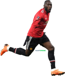 Romelu Lukaku football render