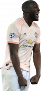 Romelu Lukaku football render