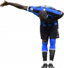 Romelu Lukaku football render