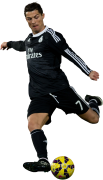 Cristiano Ronaldo football render