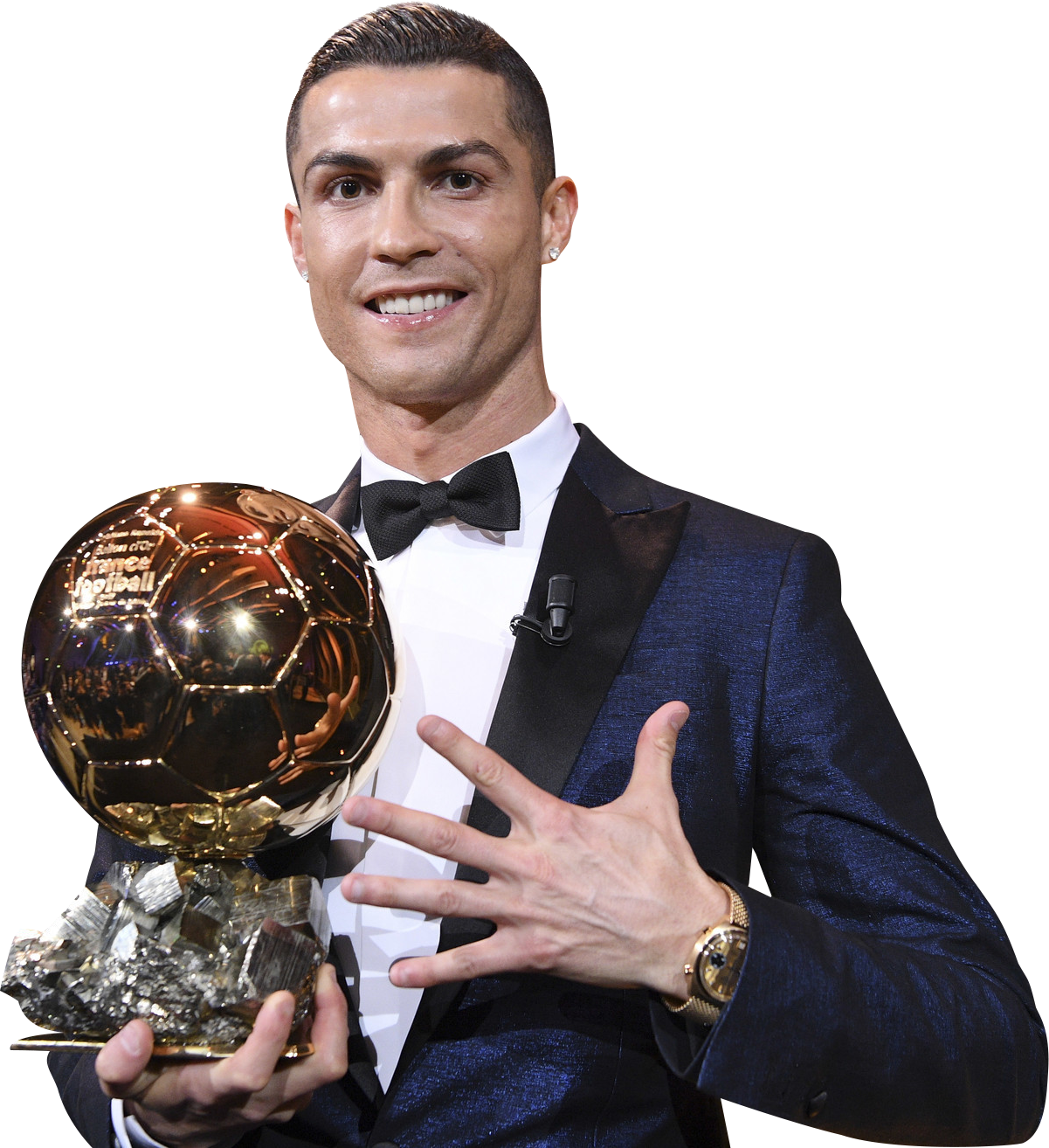 Cristiano Ronaldo Ballon d’Or 2017 render