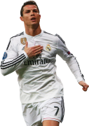 Cristiano Ronaldo football render