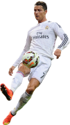 Cristiano Ronaldo football render