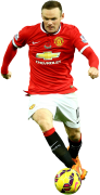 Wayne Rooney football render