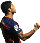 Luis Suarez football render