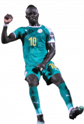 Sadio Mané football render