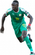 Sadio Mané football render