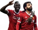 Sadio Mané & Mohamed Salah football render