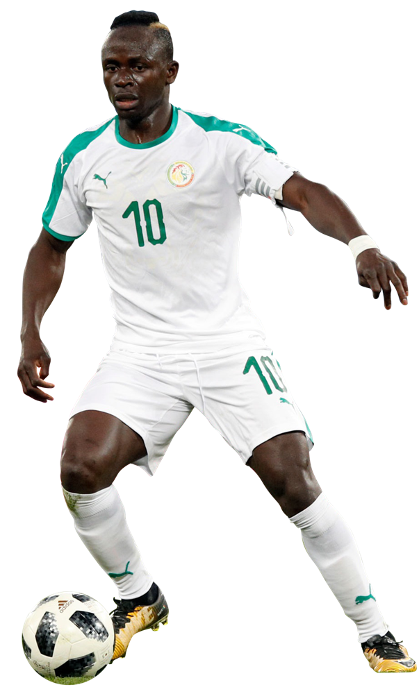 Sadio Mané football render - 45508 - FootyRenders