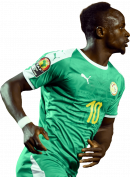 Sadio Mané football render