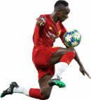 Sadio Mané football render