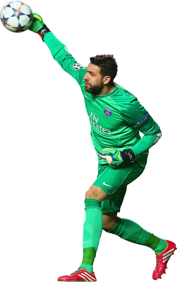 Salvatore Sirigu football render - FootyRenders