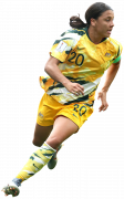 Samantha Kerr football render