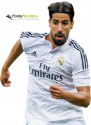 Sami Khedira football render