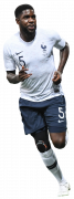 Samuel Umtiti football render