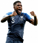 Samuel Umtiti football render