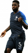 Samuel Umtiti football render