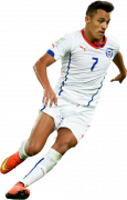 Alexis Sanchez football render