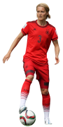 Saskia Bartusiak football render