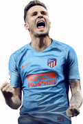 Saúl Ñíguez football render