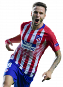 Saul Niguez football render