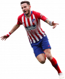 Saúl Ñíguez football render