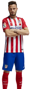 Saul Niguez football render