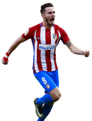 Saul Niguez football render