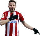 Saul Niguez football render