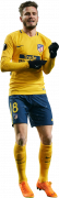 Saul Niguez football render