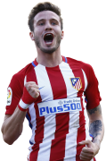 Saul Niguez football render