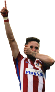 Saul Niguez football render