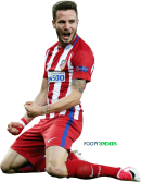 Saul Niguez football render